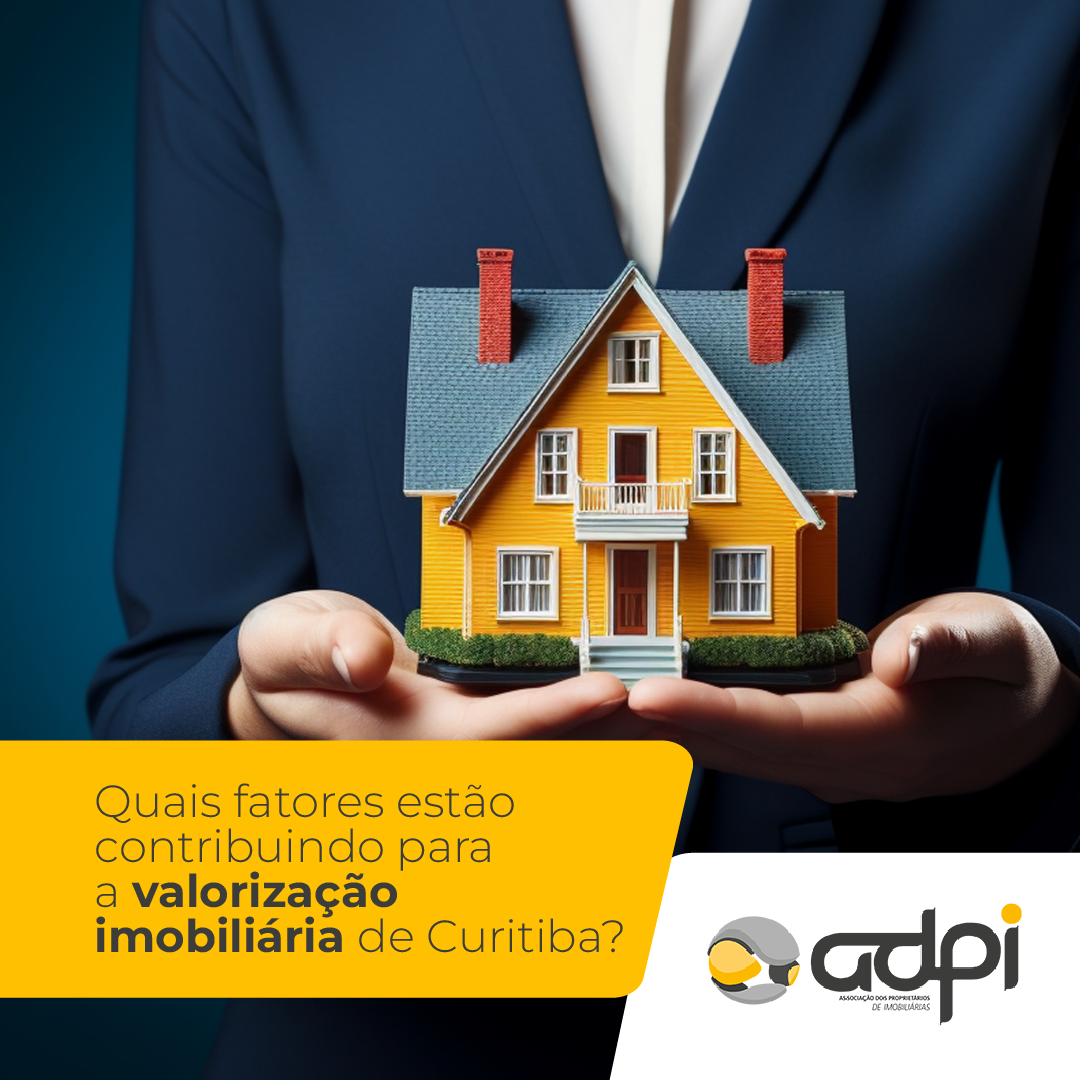 Quais fatores estão contribuindo para a valorização imobiliária de Curitiba?