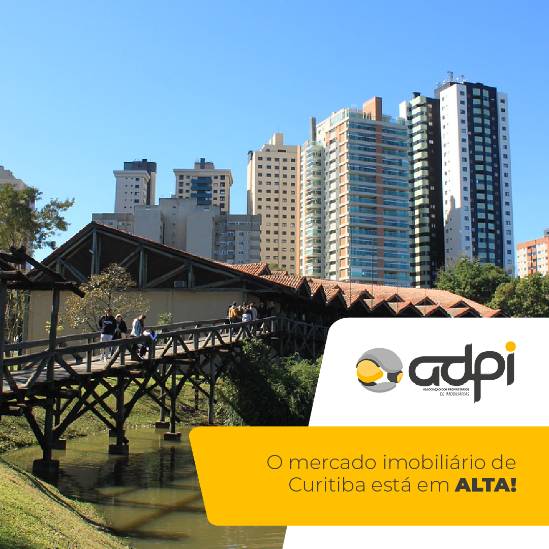 O mercado imobiliário de Curitiba está em ALTA!