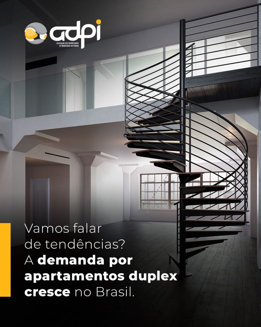 Vamos falar de tendências? A demanda por apartamentos duplex cresce no Brasil.