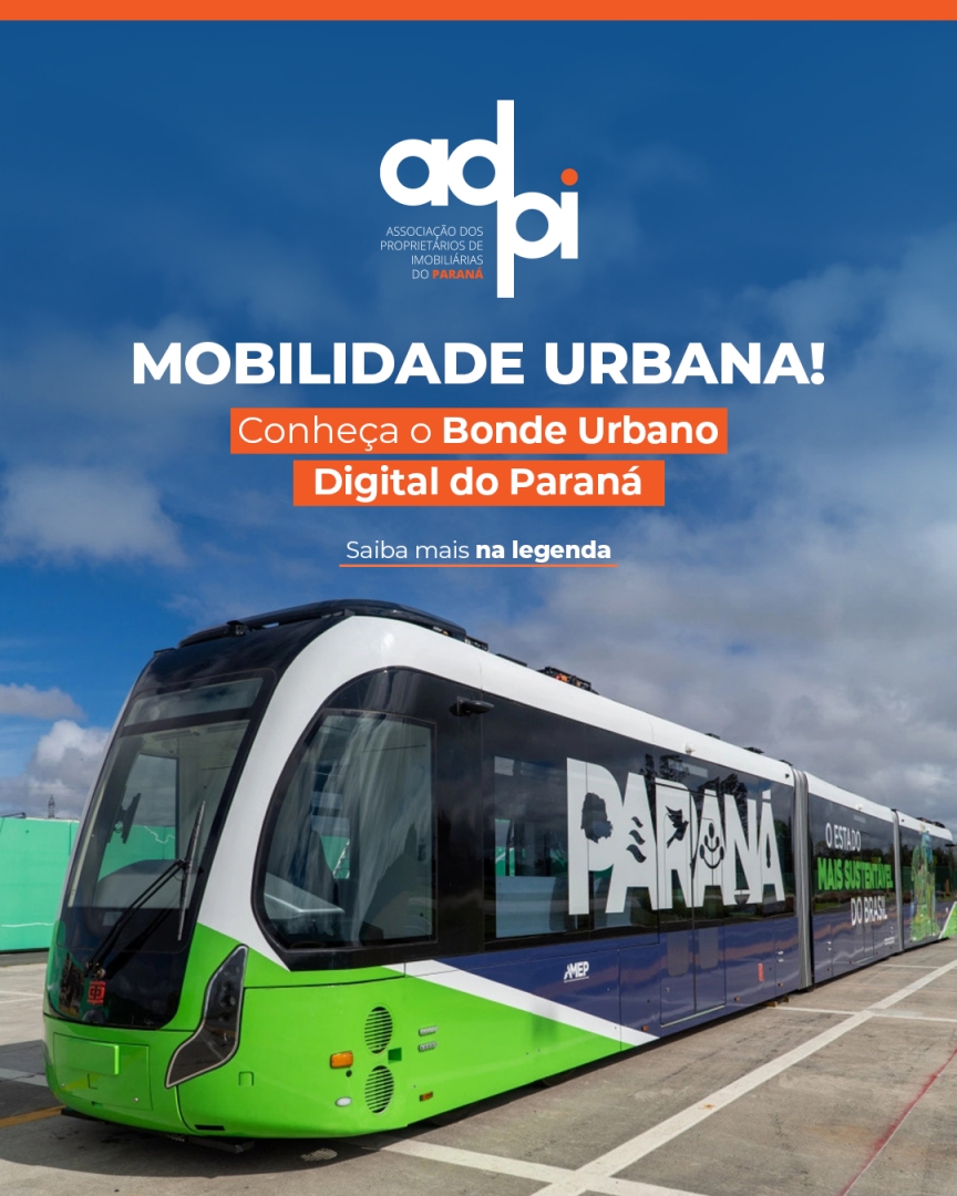 Mobilidade urbana! Conheça o Bonde Urbano Digital do Paraná!