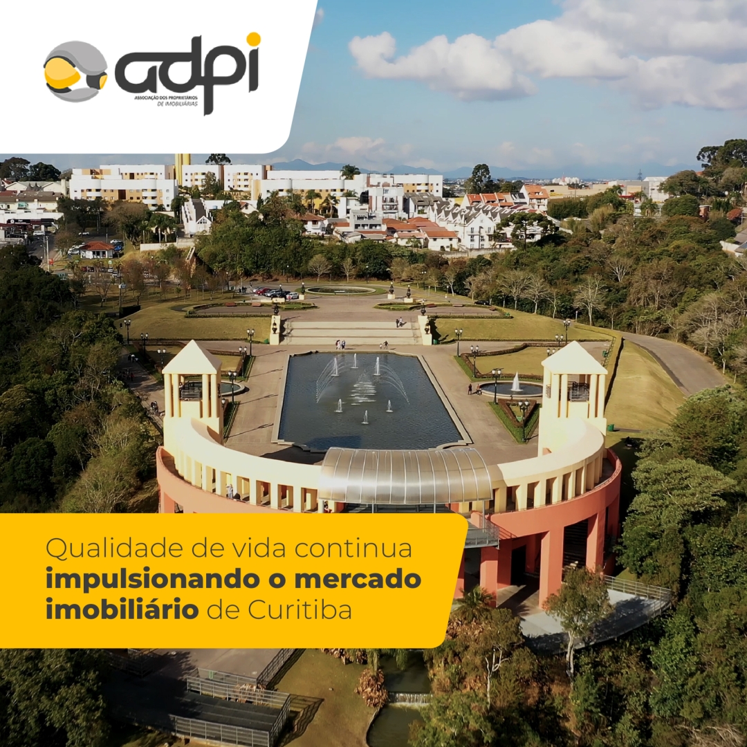 Qualidade de vida continua impulsionando o mercado imobiliário de Curitiba