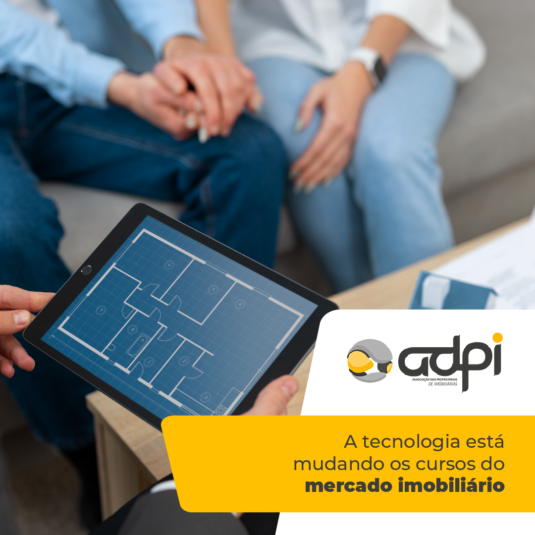 A tecnologia está mudando os cursos do mercado imobiliário