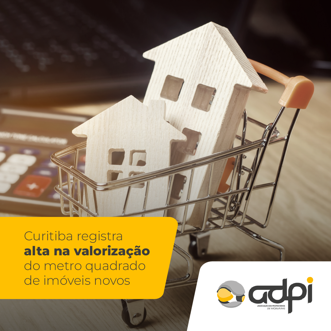 Curitiba registra alta na valorização do metro quadrado de imóveis novos