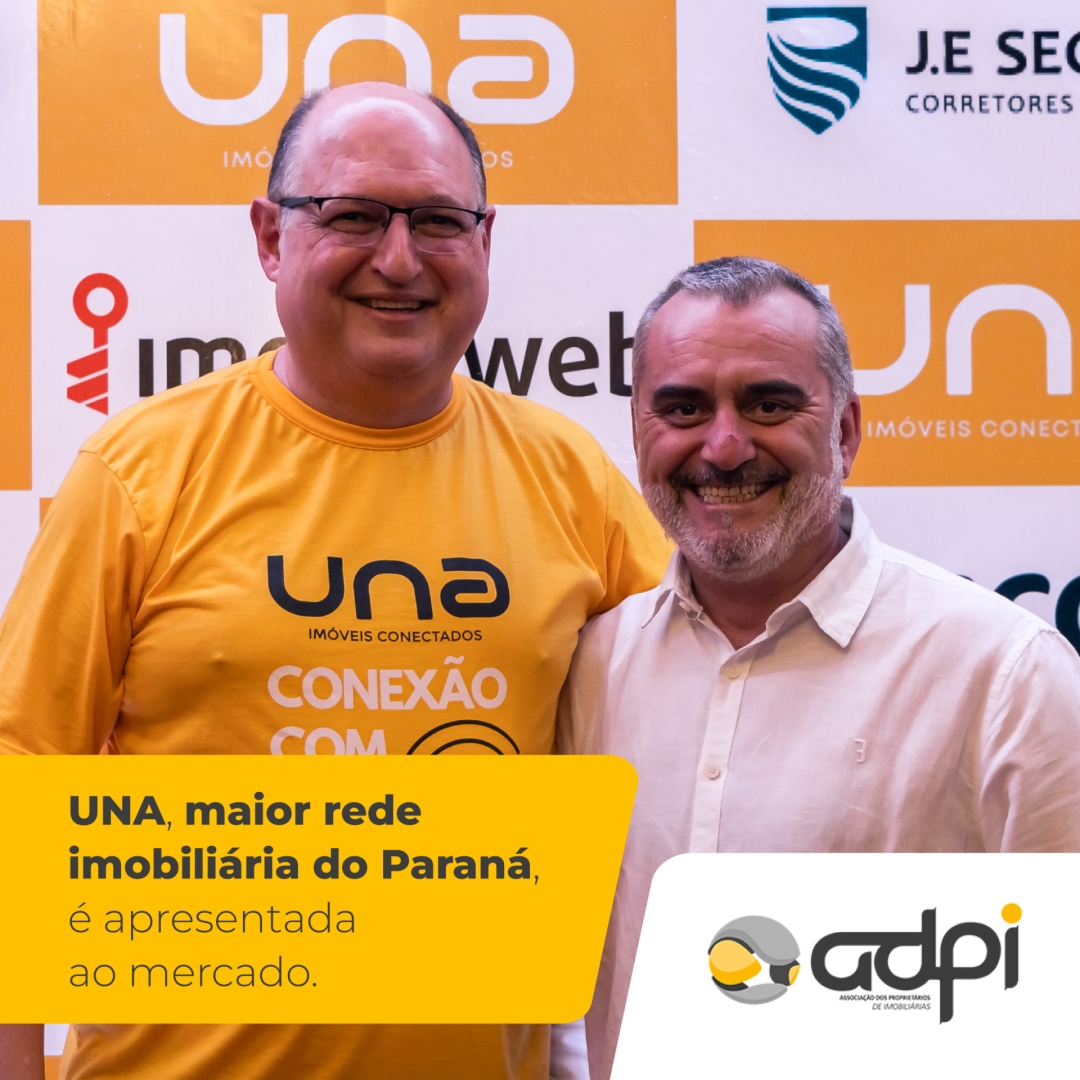 UNA, maior rede imobiliária do Paraná, é apresentada ao mercado