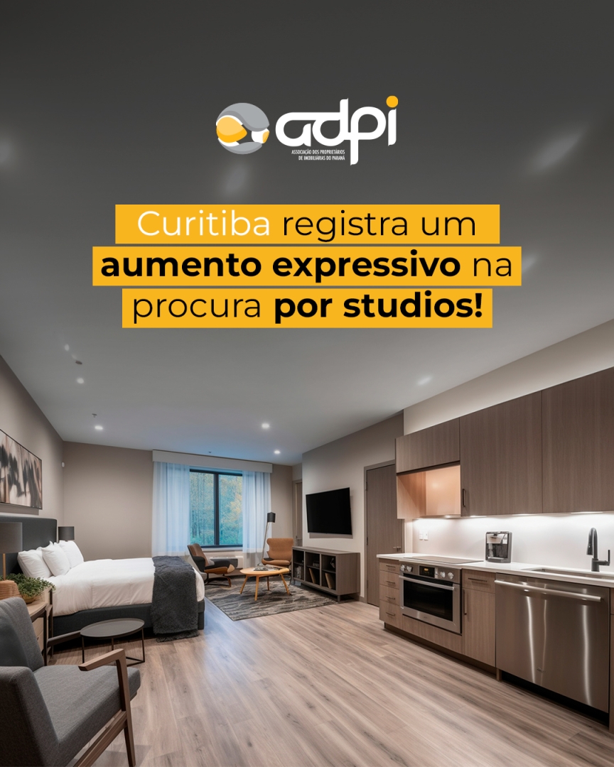 Curitiba registra um aumento expressivo na procura por studios!