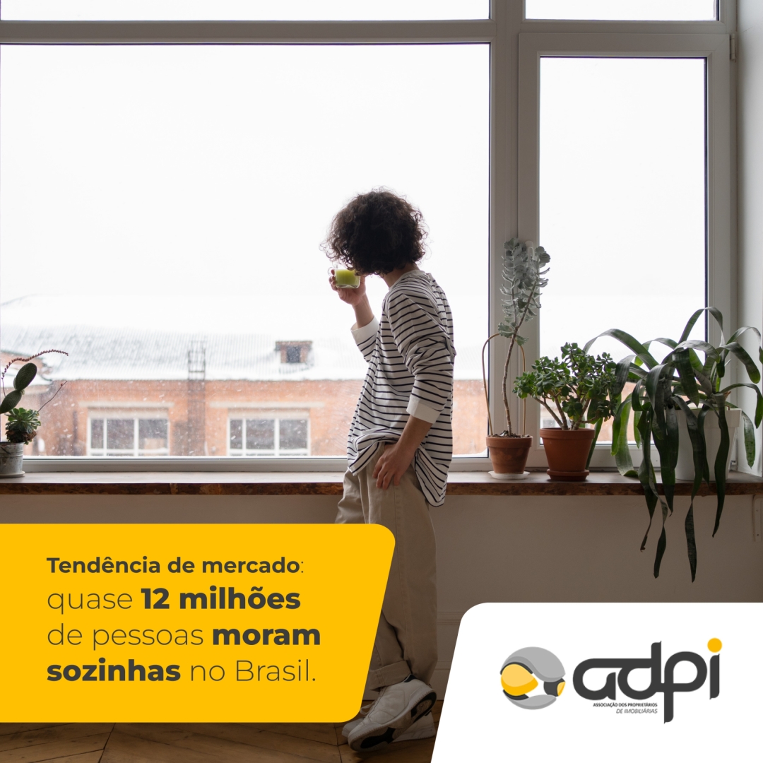 Tendência de mercado: quase 12 milhões de pessoas moram sozinhas no Brasil
