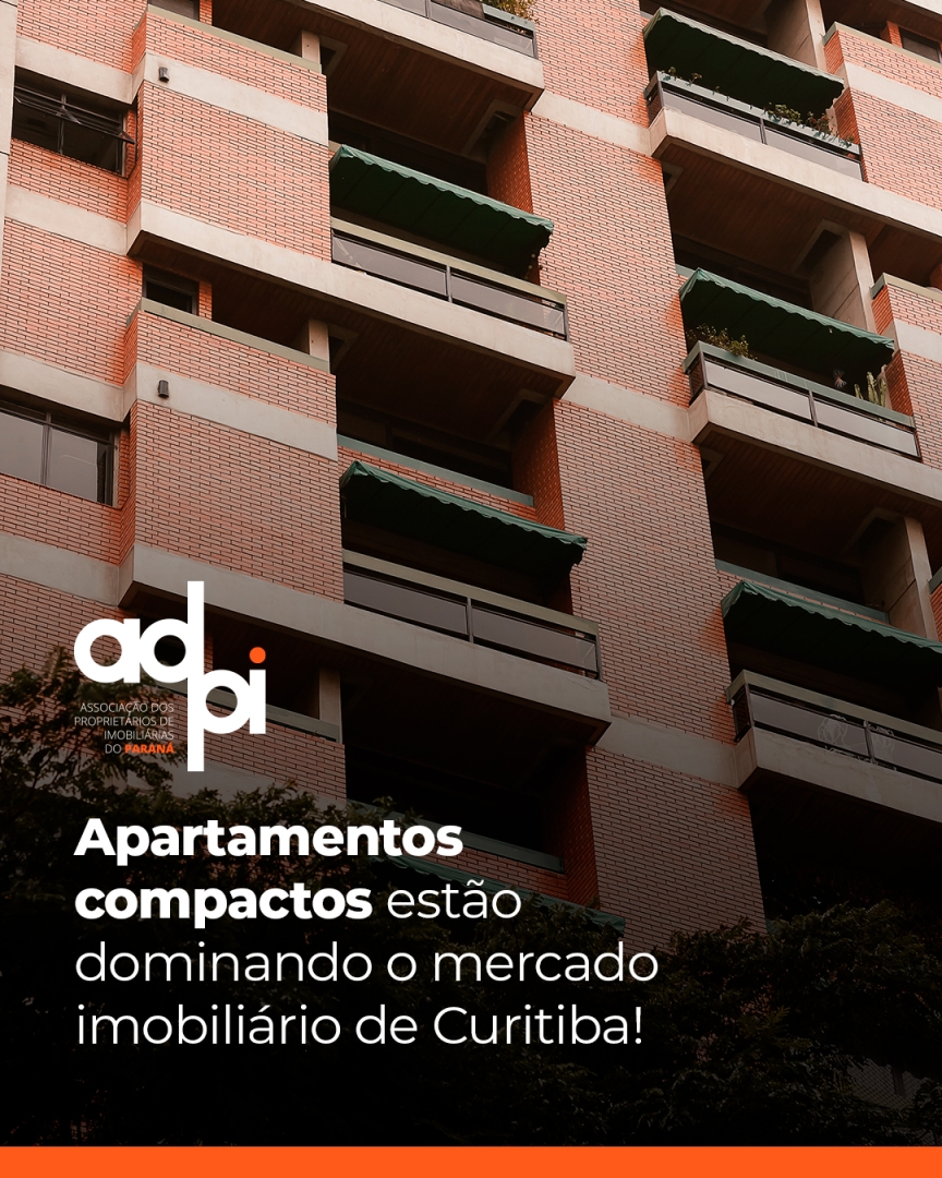 Apartamentos compactos estão dominando o mercado imobiliário de Curitiba! 