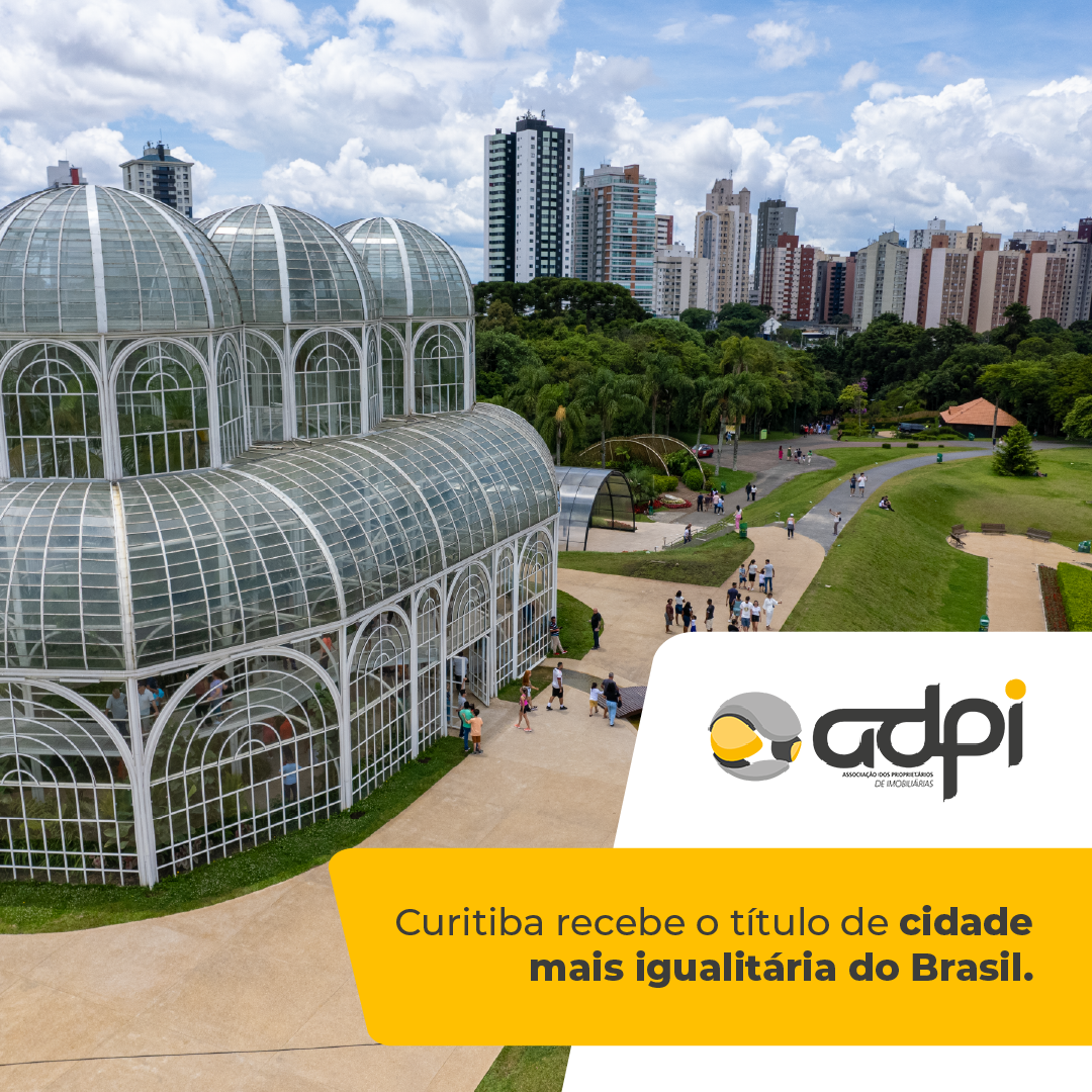 Curitiba recebe o título de cidade mais igualitária do Brasil