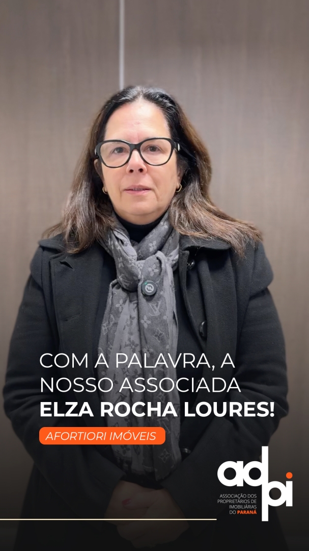 Com a palavra, nossa associada Elza Rocha Loures!